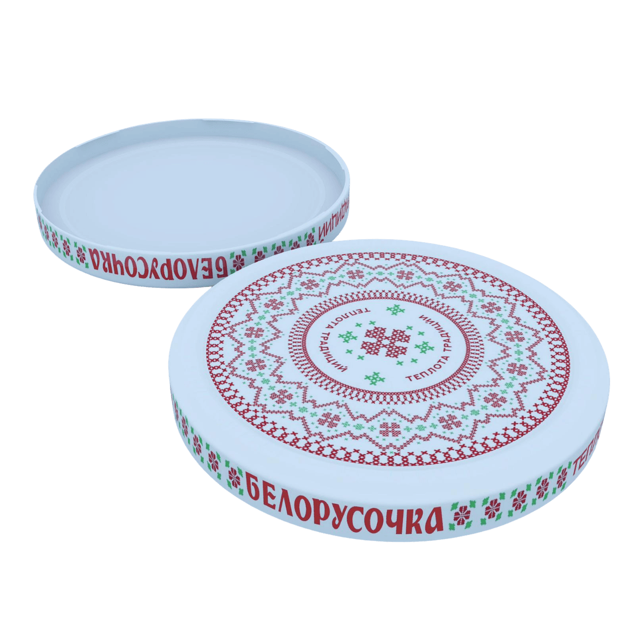 Крышки Твист-офф III-100 «Белорусочка®» Родные мотивы