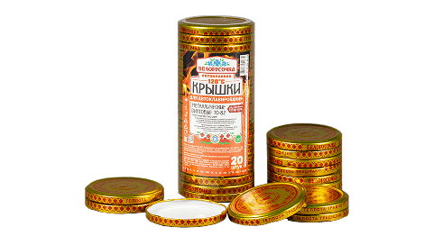 Крышки Твист-офф III-82 «Белорусочка®» Автоклавная золотая
