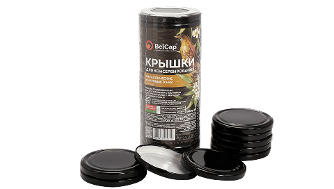 Крышки Твист-офф III-82 «Belcap®» Черная