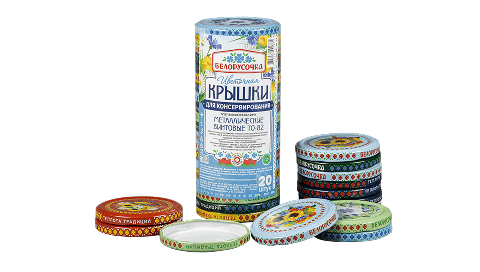 Крышки Твист-офф III-82 «Белорусочка®» Цветочная