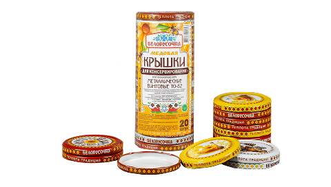 Крышки Твист-офф III-82 «Белорусочка®» Медовая